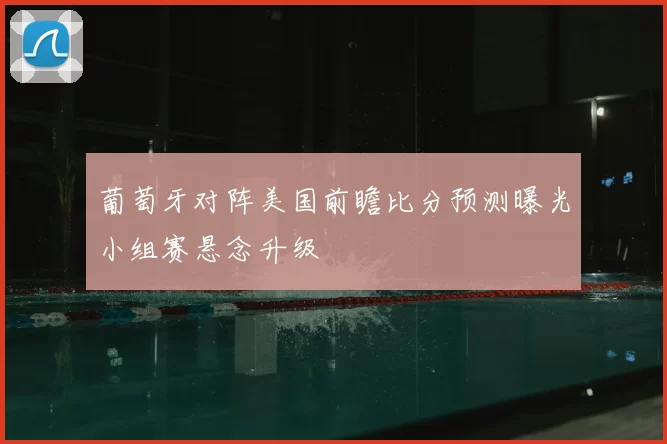 葡萄牙对阵美国前瞻比分预测曝光小组赛悬念升级